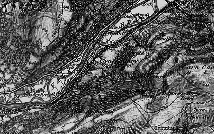 Old map of Banwen Torybetel in 1898