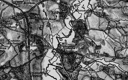 Old map of Winslade Park in 1898