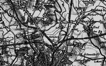 Old map of Coal Pool in 1899