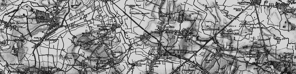 Old map of Coat in 1898