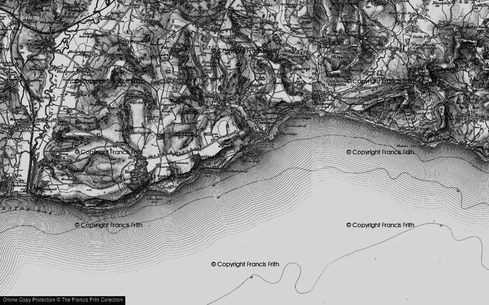 Old Map of Cobb, 1897 in 1897