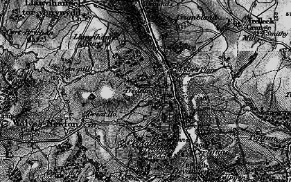 Old map of Lanpill in 1897