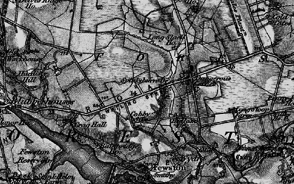 Old map of Cobby Syke in 1898