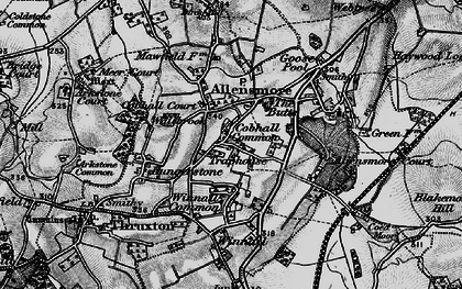 Old map of Cobhall Common in 1898