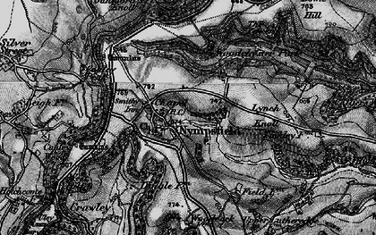 Old map of Cockadilly in 1897