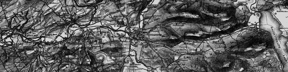 Old map of Southwaite in 1897