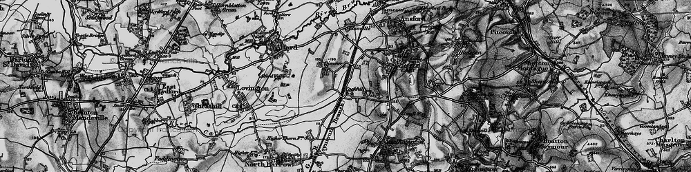 Old map of Cockhill in 1898