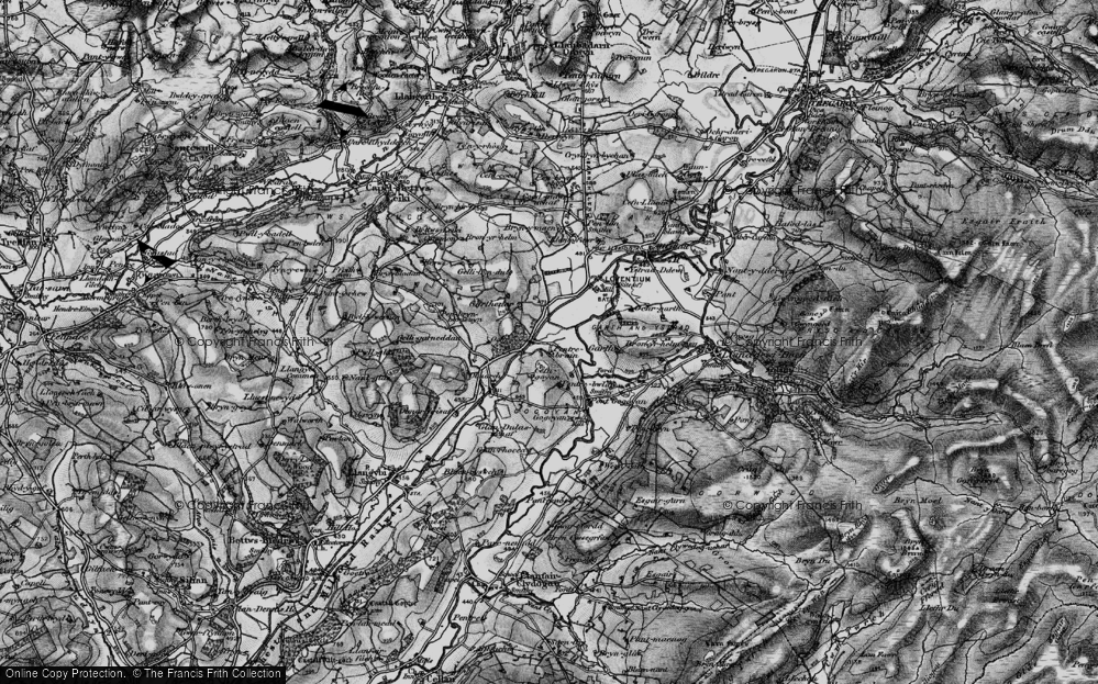 Old Map of Cockshead, 1898 in 1898