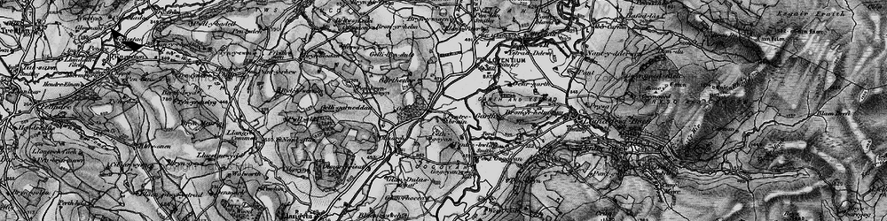 Old map of Cockshead in 1898