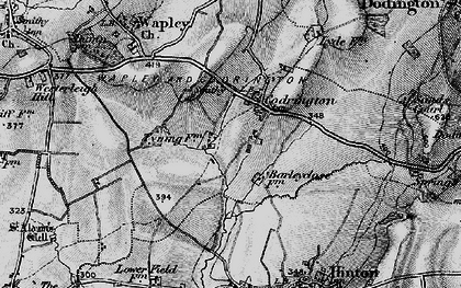 Old map of Codrington in 1898