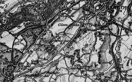 Old map of Coed Mawr in 1899
