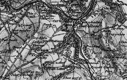 Old map of Coed-talon in 1897