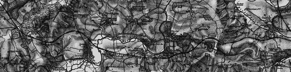 Old map of Brayfield Ho in 1896