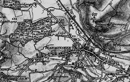 Old map of Cold Harbour in 1898