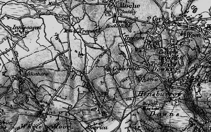 Old map of Coldvreath in 1895
