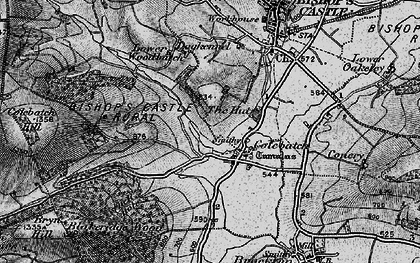 Old map of Colebatch in 1899