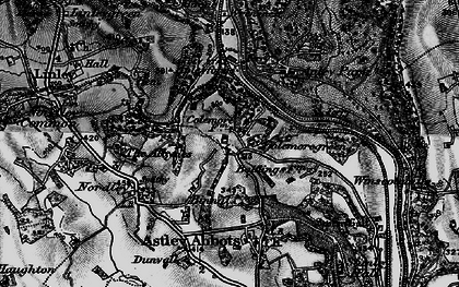 Old map of Boldings, The in 1899