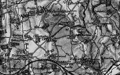 Old map of Colestocks in 1898
