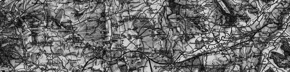 Old map of Colestocks in 1898