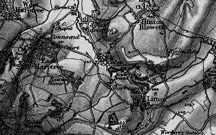 Old map of Coley in 1898