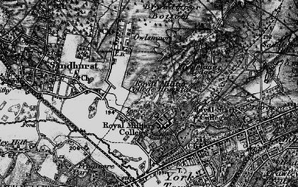 Old map of College Town in 1895