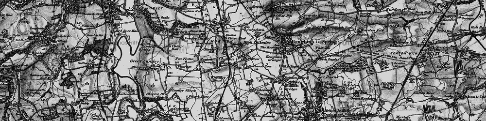 Old map of Colliery Row in 1898