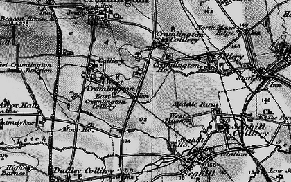 Old map of Collingwood in 1897