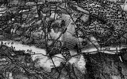 Old map of Colpitts Grange in 1898