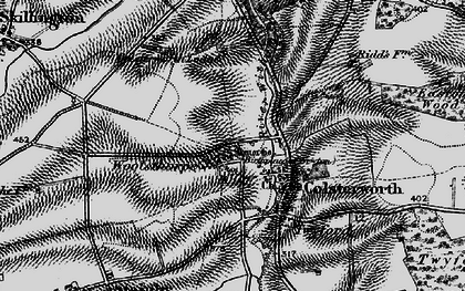 Old map of Colsterworth in 1895