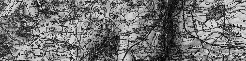 Old map of Colwall in 1898