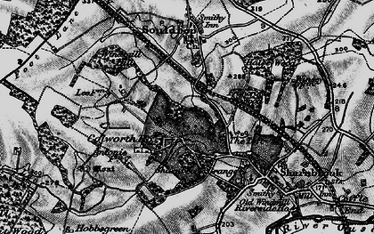Old map of Colworth Ho in 1898