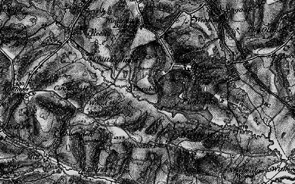 Old map of Scrag Oak in 1895