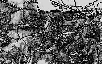 Old map of Windmill Barrow in 1895
