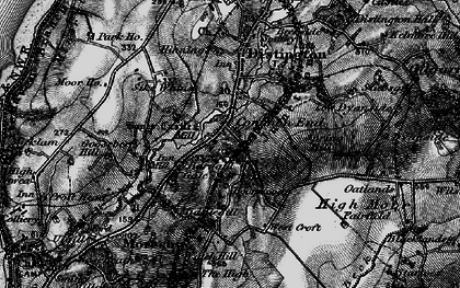 Old map of Common End in 1897