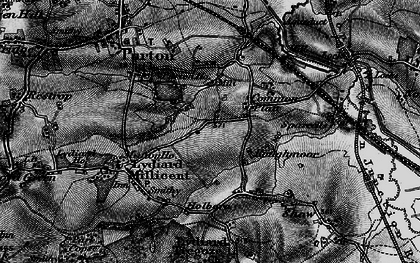 Old map of Common Platt in 1896