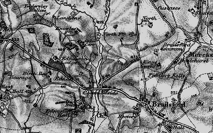 Old map of Brailsford Brook in 1897