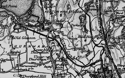 Old map of Conder Green in 1898