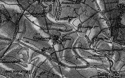 Old map of Condicote in 1896