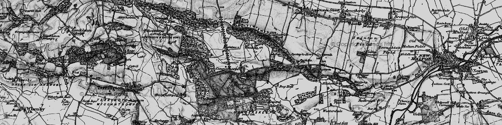 Old map of Coneysthorpe in 1898