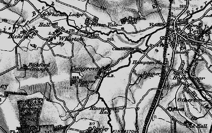 Old map of Congreve in 1897