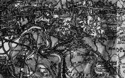 Old map of Conham in 1898