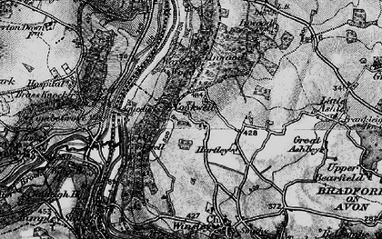 Old map of Conkwell in 1898