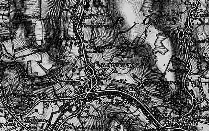 Old map of Constable Lee in 1896