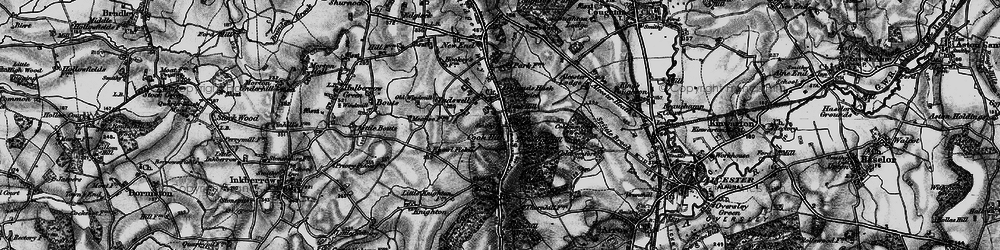 Old map of Cookhill in 1898