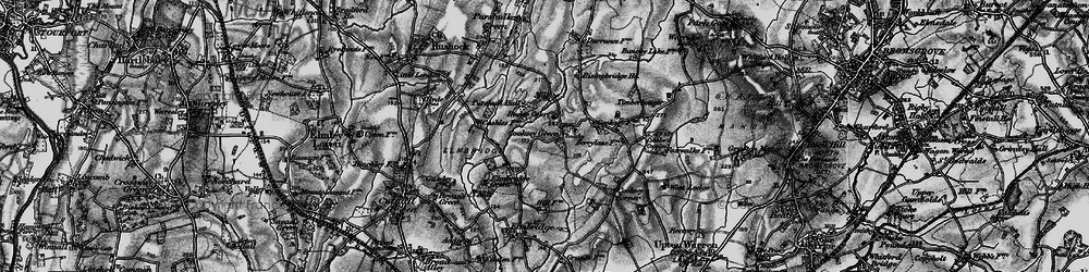 Old map of Cooksey Green in 1898