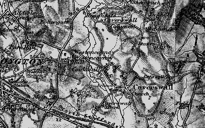 Old map of Cookshill in 1897