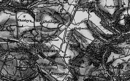 Old map of Cooksland in 1895