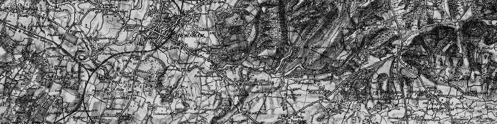 Old map of Coolhurst Wood in 1895