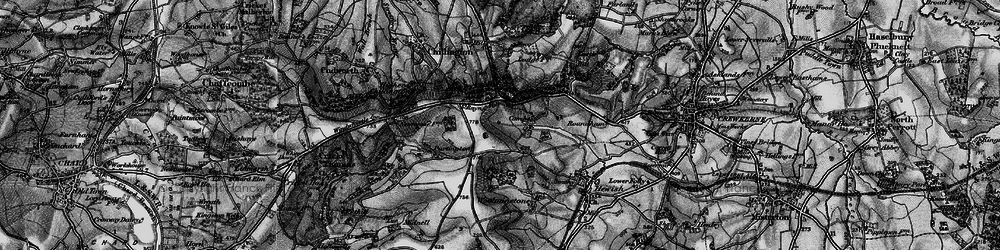 Old map of St Rayn Hill in 1898