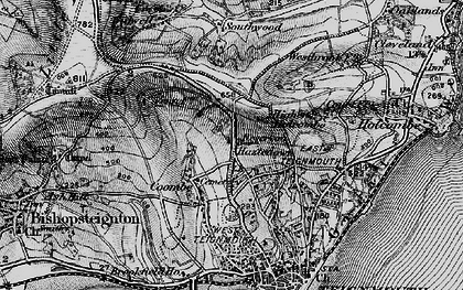 Old map of Westbrook in 1898